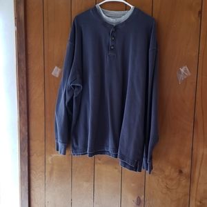 Redhead mens thermal weave Henley